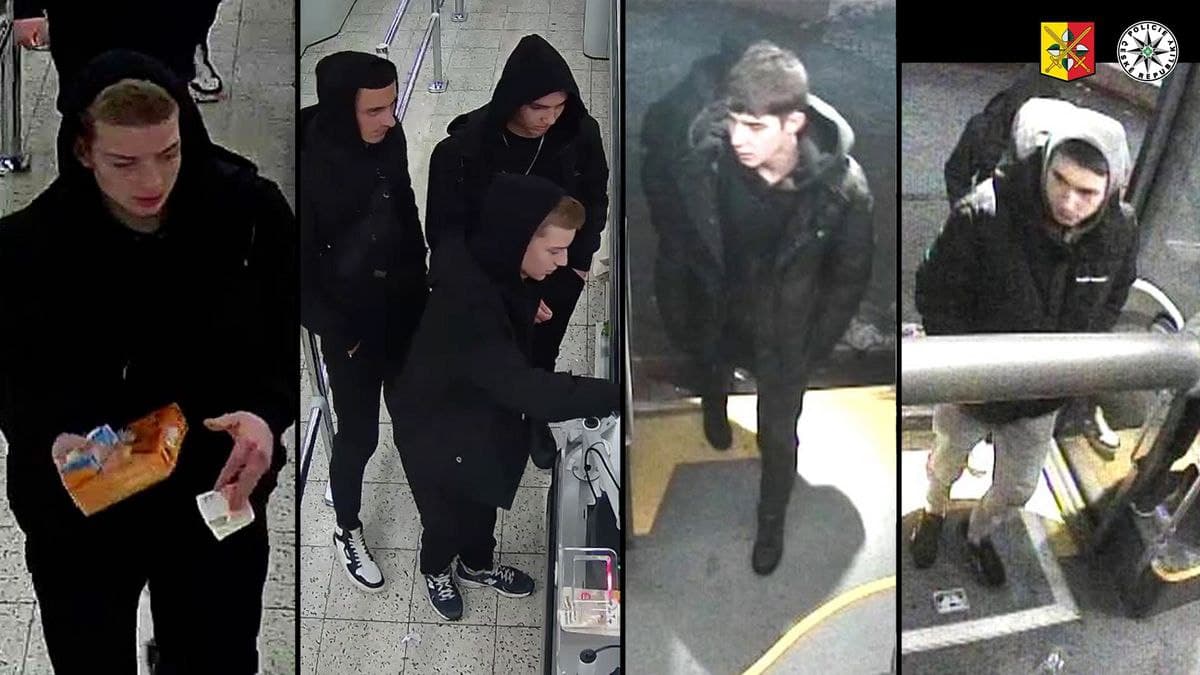 В Праге пять человек без причины напали на двух прохожих, а также ограбили одного из них