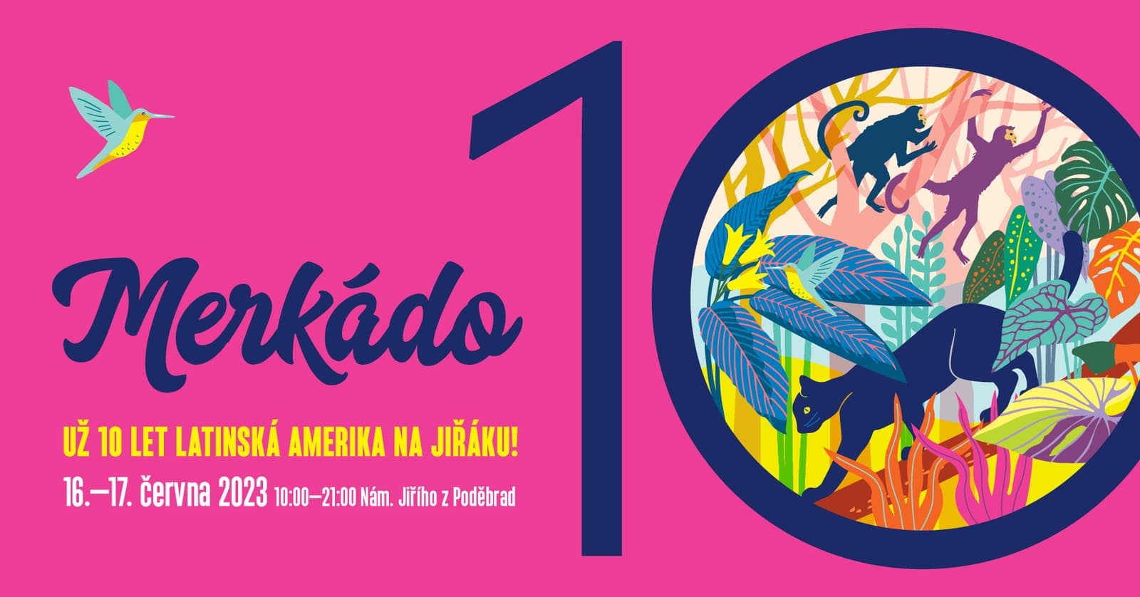 16 и 17 июня в Праге состоится латиноамериканский фестиваль Merkádo 2023