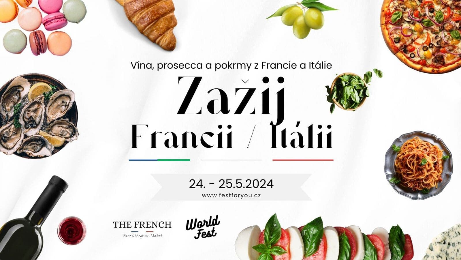 24 и 25 мая в Праге будет проходить фестиваль Zažij Francii & Itálii