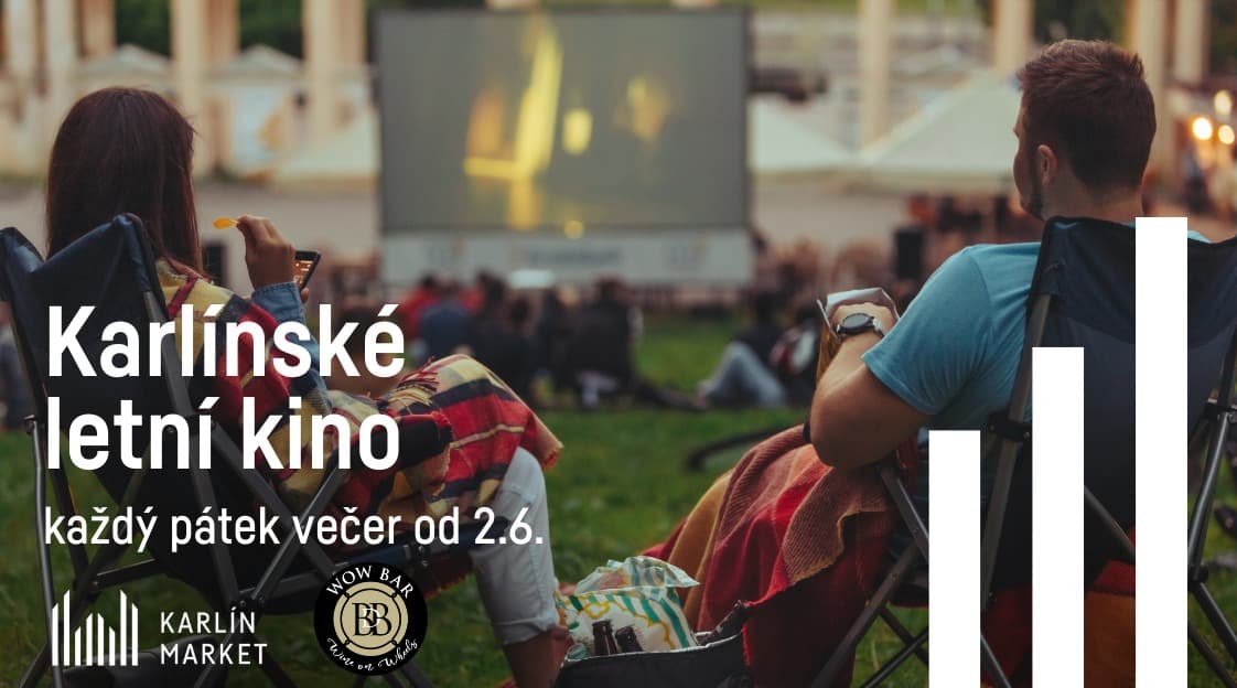 Со 2 июня в Праге на Карлине начнутся пятничные кинопоказы под открытым небом Karlínské letní kino