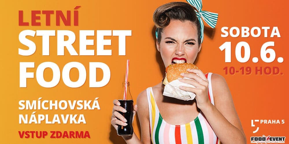 10 июня в Праге пройдет фестиваль уличной еды Letní street food na Smíchovské náplavce