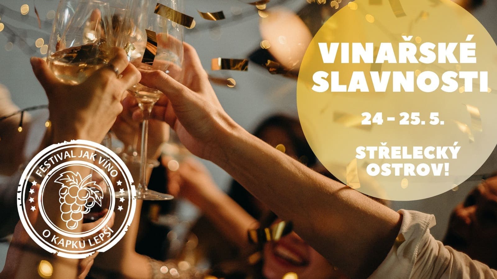 24 и 25 мая в Праге будет проходить фестиваль вина Vinařské slavnosti na Střeláku - Sv. Urban