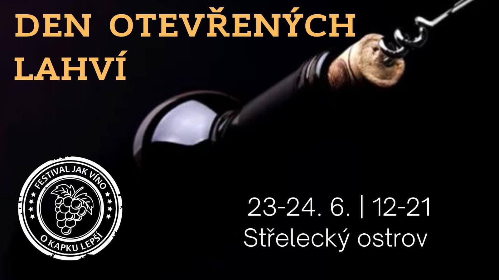 23 и 24 июня в Праге пройдет фестиваль вин Den otevřených lahví na střeláku