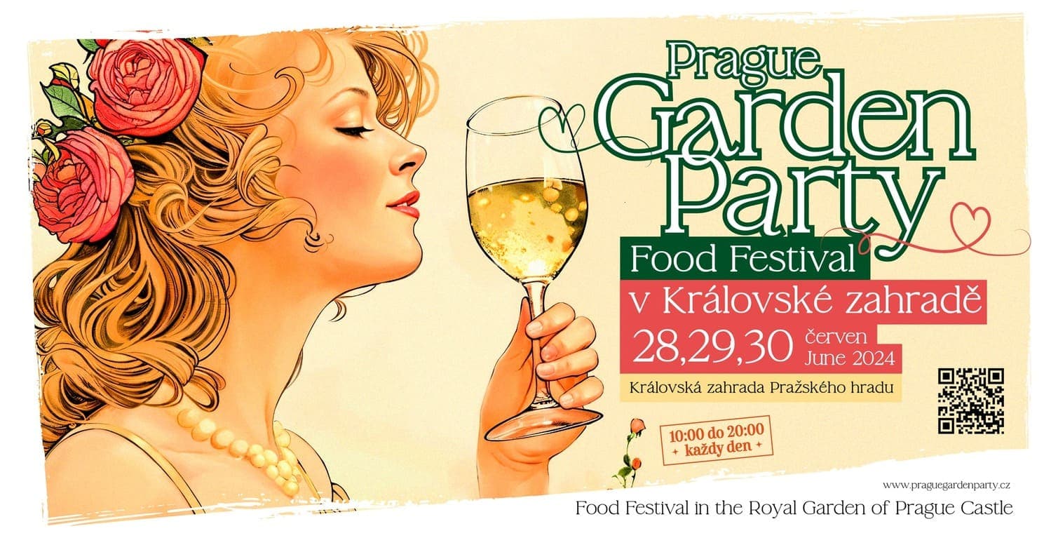 C 28 по 30 июня в Королевском саду Пражского Града будет проходить фестиваль Prague Garden Party