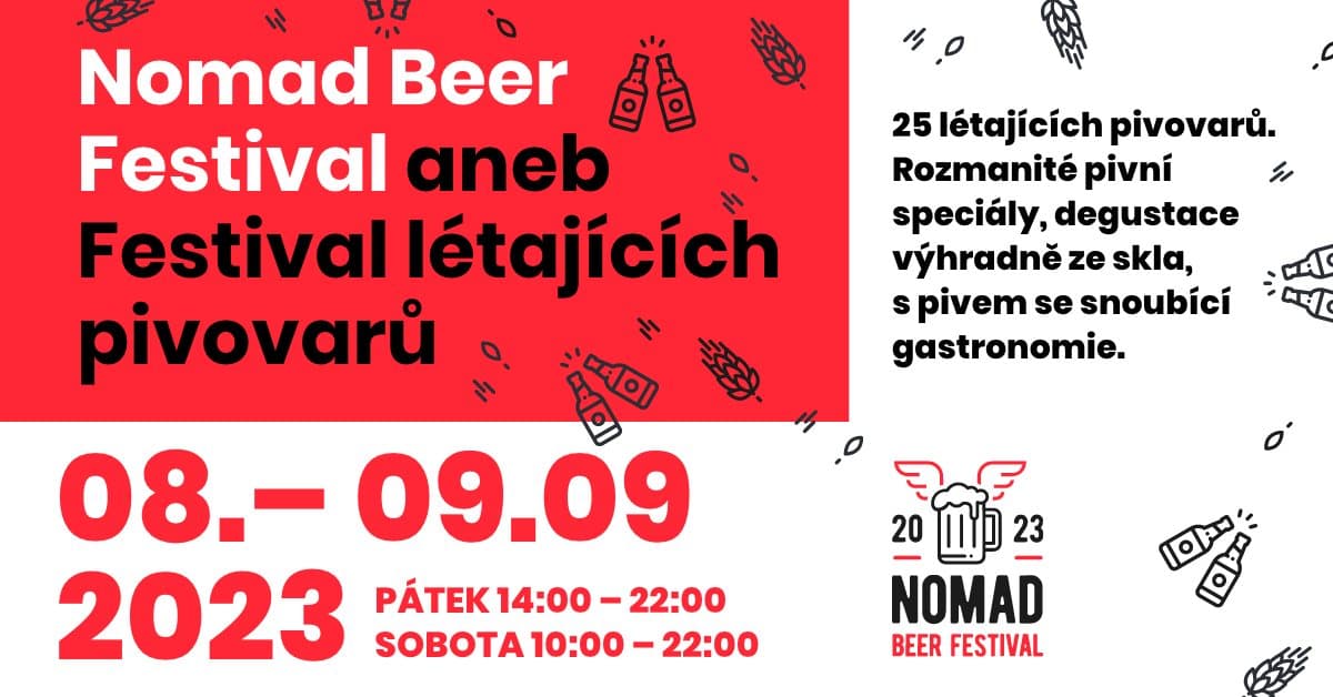 8 и 9 сентября в Праге пройдет фестиваль "летающих" пивоварен Nomad Beer Festival