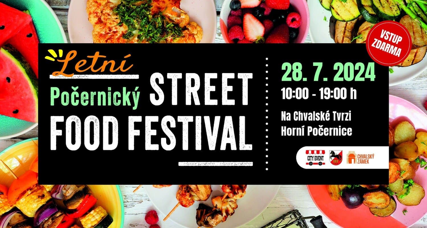 28 июля в Праге пройдет Letní Počernický Street Food Festival