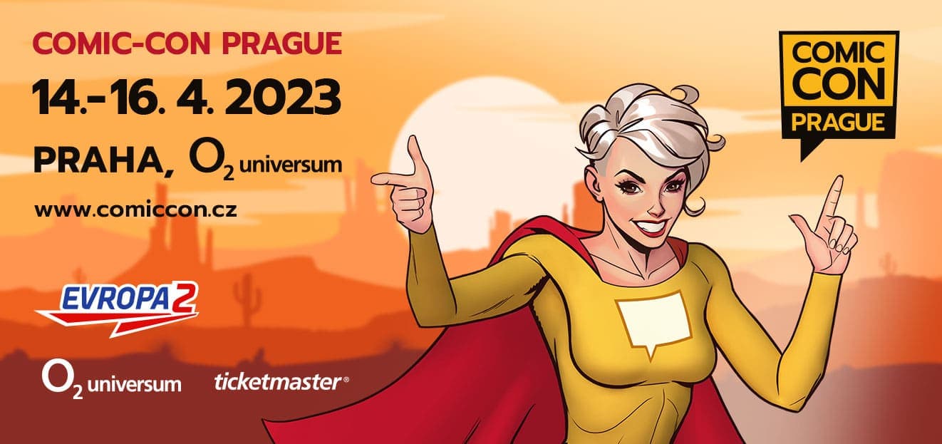 С 14 по 16 апреля в Праге пройдет ежегодный фестиваль поп-культуры Comic-Con 2023