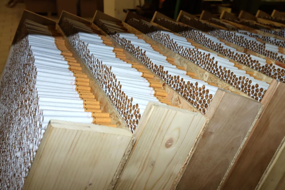Чешская таможня раскрыла самое мощное производство нелегальных сигарет в своей истории