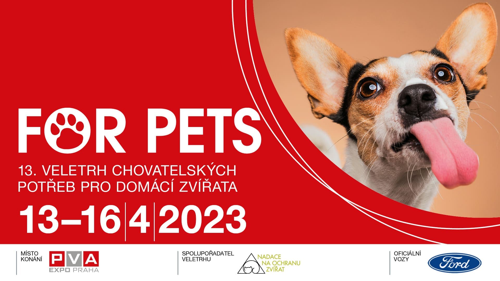 С 13 по 16 апреля в Праге пройдет выставка товаров для домашних животных FOR PETS 2023
