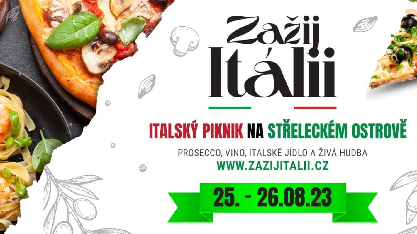 25 и 26 августа в Праге пройдет пикник Zažij Itálii