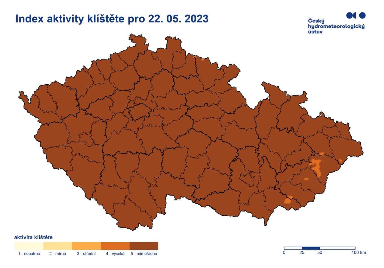 В Чехии клещи активизировались по полной