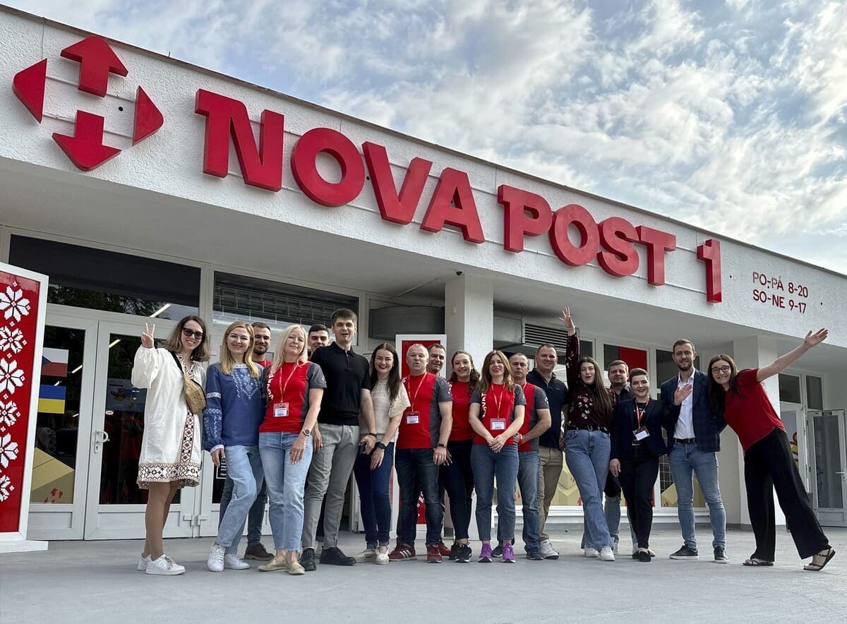 "Нова пошта" открыла первое отделение в Праге