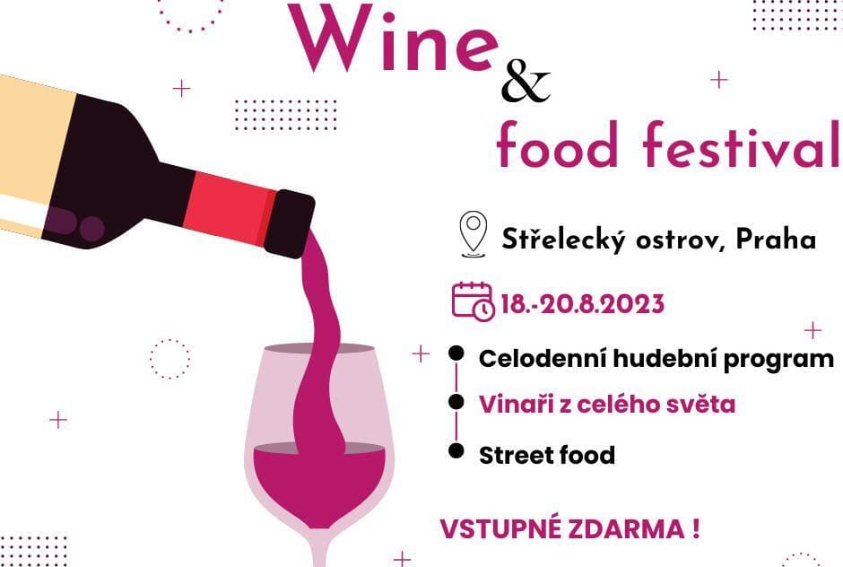 С 18 по 20 августа на Стрелецком острове в Праге пройдет фестиваль вина и еды