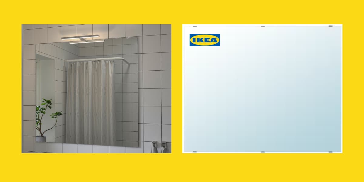 IKEA снова предостерегает от использования зеркал LETTAN