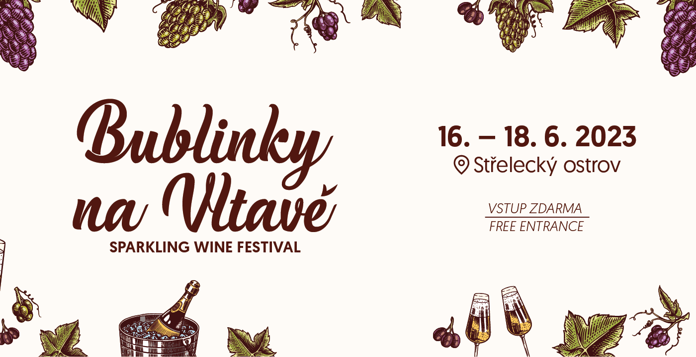 В эти выходные в Праге пройдет фестиваль игристого вина Bublinky na Vltavě