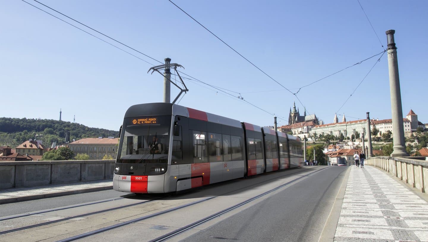 Видео: стало известно, как будут выглядеть новые трамваи в Праге