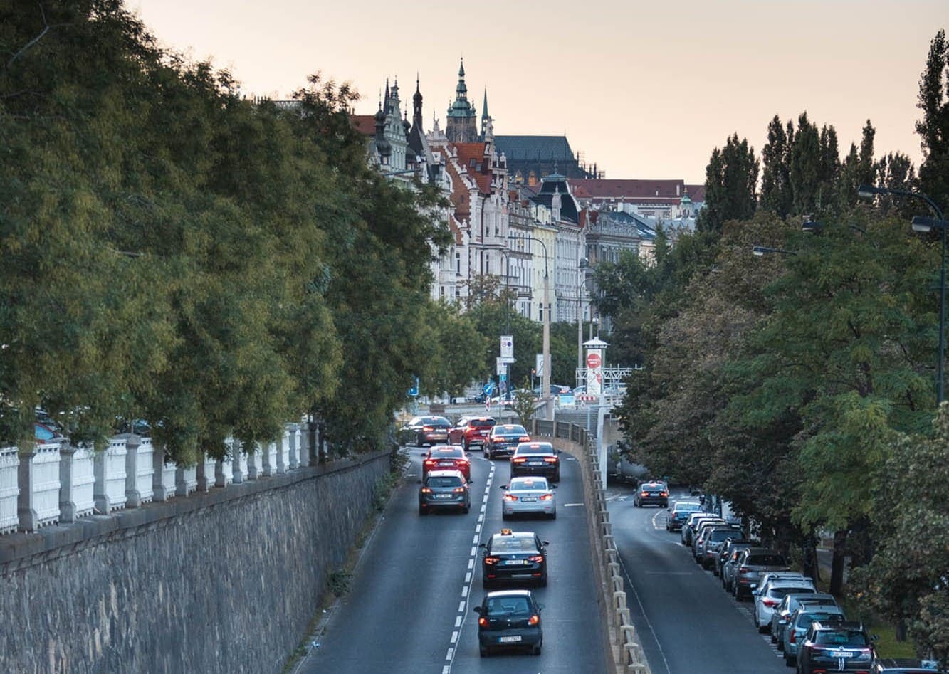 В Праге планируют взимать плату за использование дорог у Влтавы