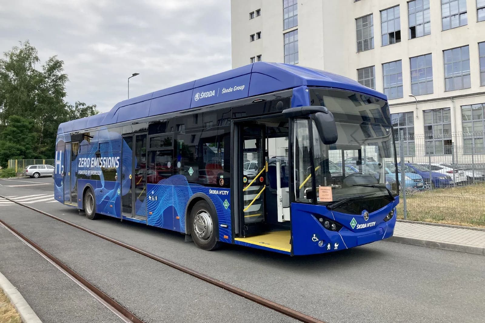С 15 июля в Праге будет курсировать автобус на водородном топливе