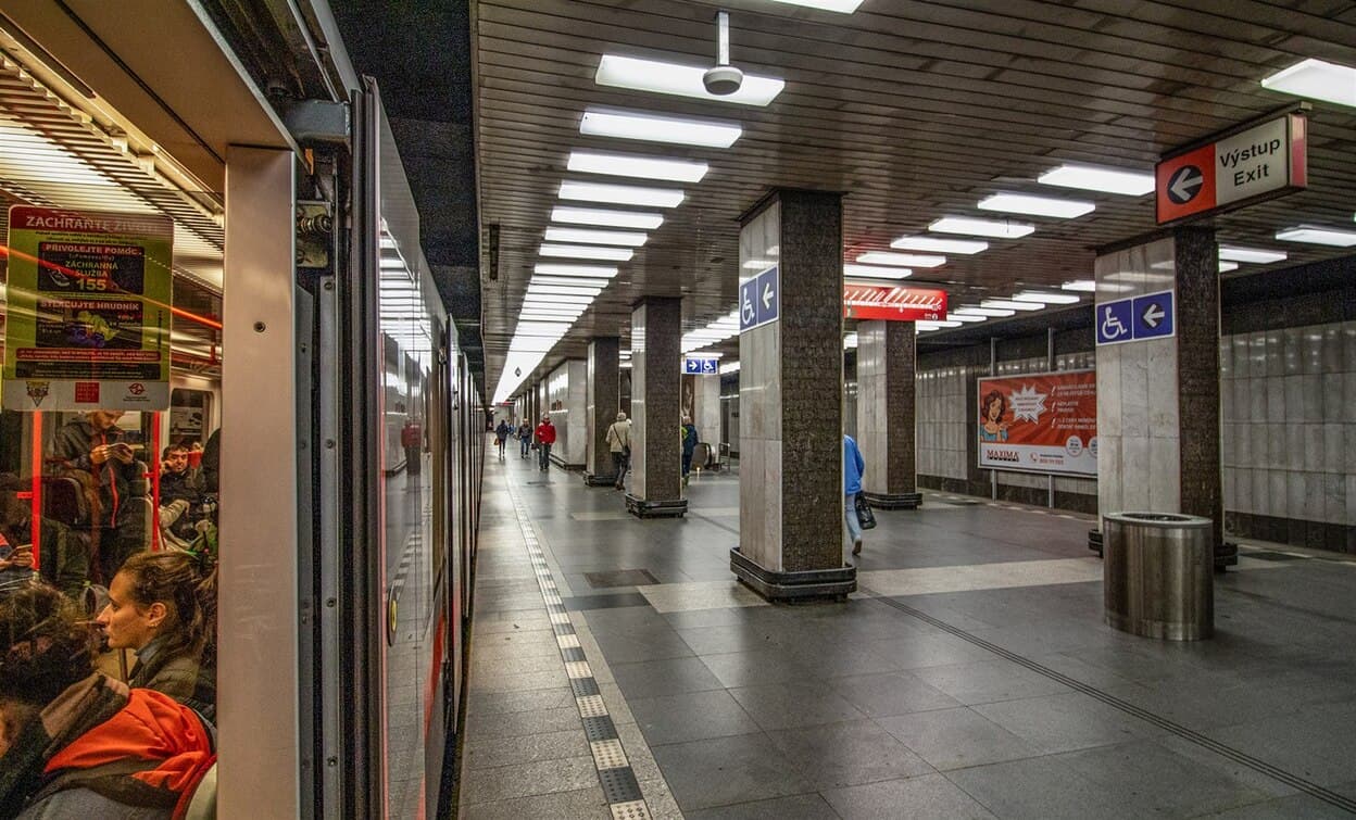 В Праге на год закроют станцию метро Pankrác