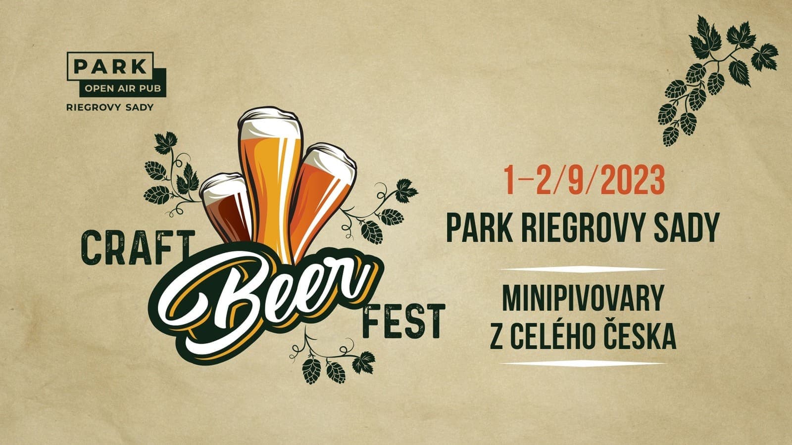 1 и 2 сентября в Праге пройдет фестиваль крафтового пива Craft Beer Fest