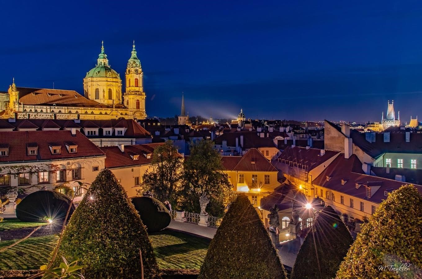 В Праге состоится весеннее праздничное освещение Вртбовского сада