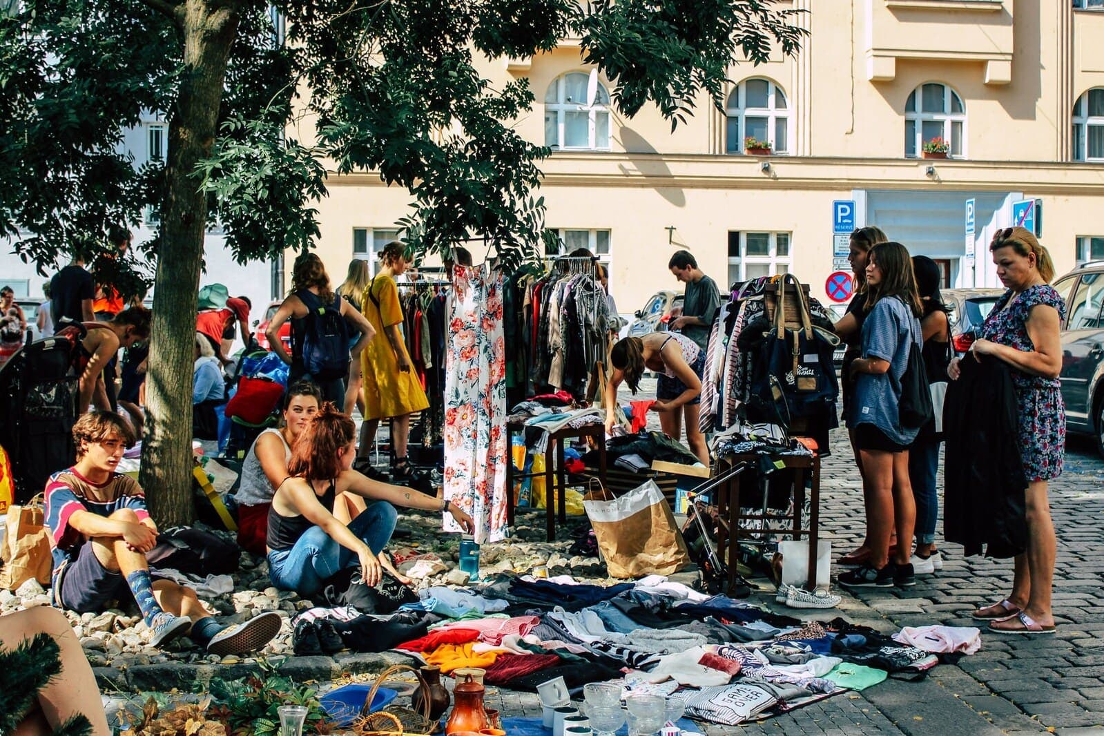 29 июля в Праге можно будет посетить блошиный рынок Bleší trh Heřmaňák