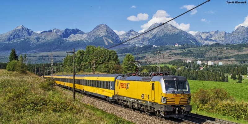 Regiojet запускает прямое железнодорожное сообщение из Праги через Брно в аэропорт в Вене